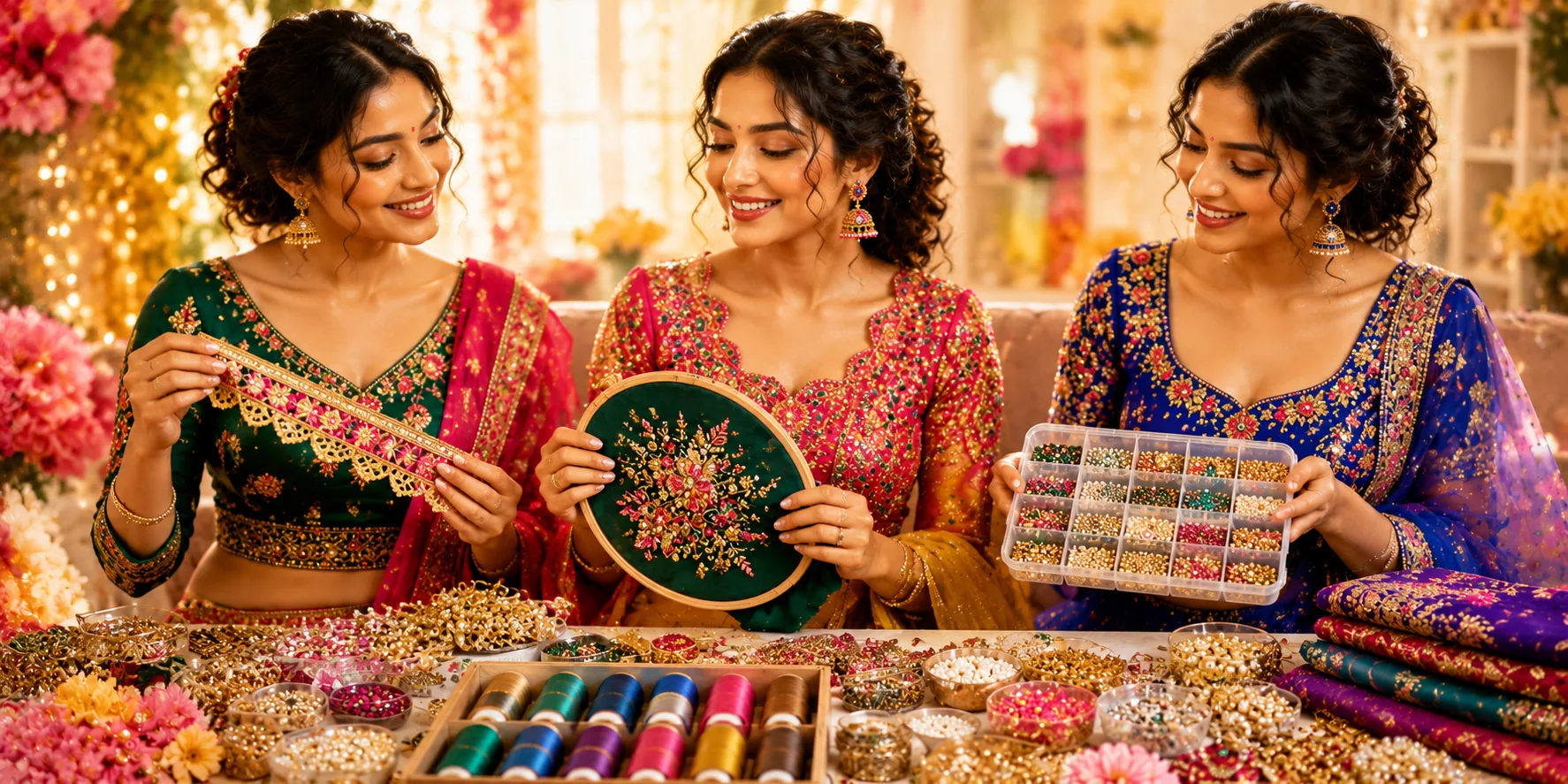 How to Choose the Perfect Stones and Beads for Embroidery Designs
